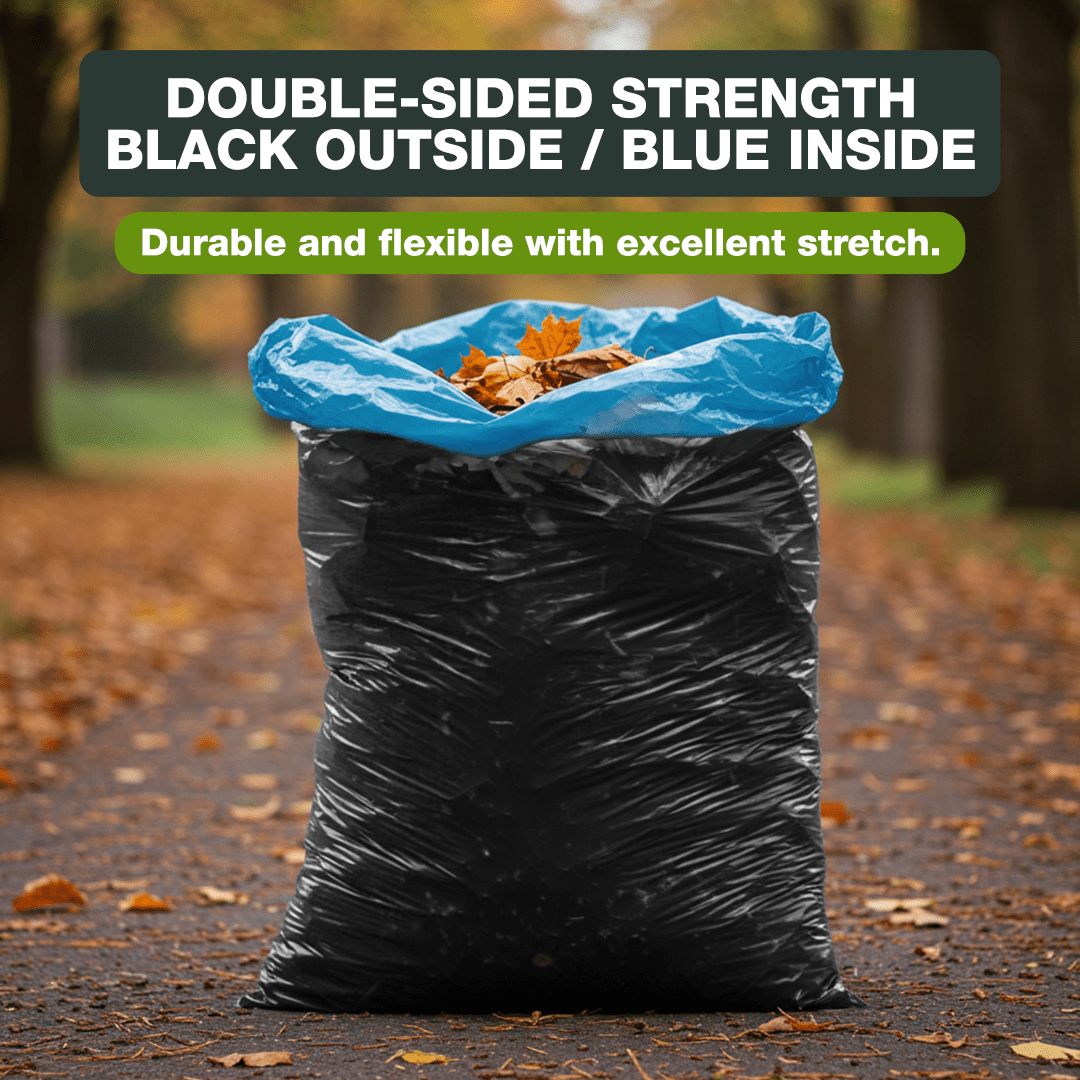 200L Extra Tough Refuse Sacks - 91µm (100 Bags) - YouKind