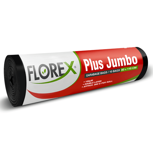 110L Extra Strong Refuse Sacks - 100µm (10 Bags per roll) - YouKind