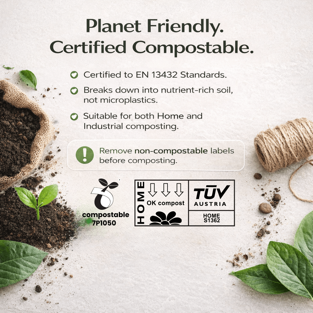 Compostable Mailing Bags - Large | YOUKIND UK - YouKind