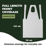 Compostable Disposable Apron, 100 Pack — Food Prep & Cleaning - YouKind