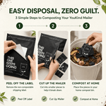 50 YouKind Small Compostable Mailing Bags | 10 x 14 Inch Mailers - YouKind