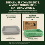 Compostable Cat Litter Liners XL | Certified | YouKind - YouKind