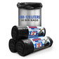 100L-120L (10 Bags) - Black Bin Bags - 100% Made of Recycled Material