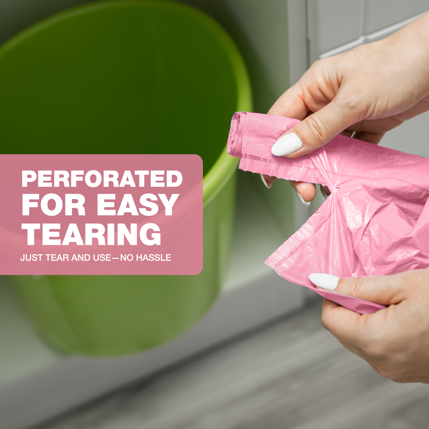 Kitchen Bin Liners | Rose Scented 60L