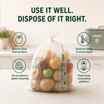 Compostable Produce Bags, 300 Per Roll, Fruit & Veg - YouKind