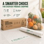 Compostable Produce Bags, 300 Per Roll, Fruit & Veg - YouKind